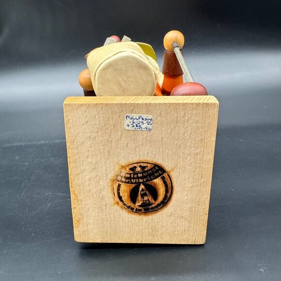 Vintage Golfer Nutcracker Christian Ulbricht West Germany 1980s Wood Golf Club - Picture 6 of 13